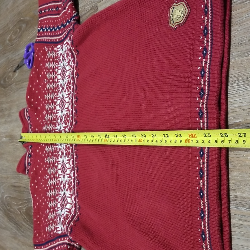 (XL) Newton Trading Co. Authentic Casual Wear 100% Cotton Knit Vintage Nordic - Picture 5 of 8